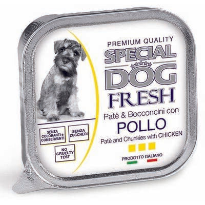 Special Dog Fresh pate and chicken meat chunks 150g