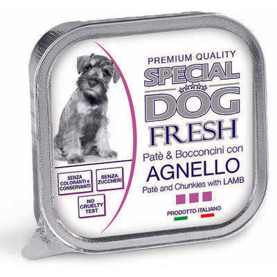 Special Dog Fresh pate and lamb meat chunks 150 g