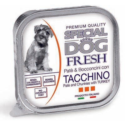 Special Dog Fresh pastēte un gabaliņi ar tītara gaļu 150 g