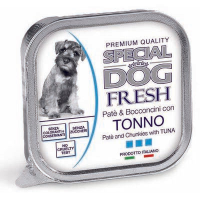 Special Dog Fresh pate and tuna meat chunks 150 g