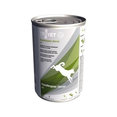 Trovet Hypoallergenic (Horse) dog 400 gr HPD - konservi suņiem