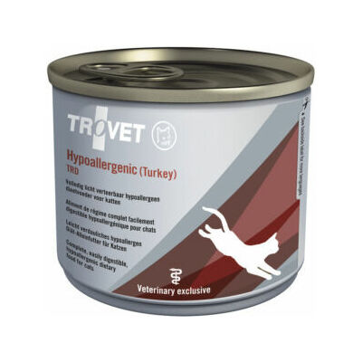 Trovet Hypoallergenic (Turkey) cat 200 g TRD - konservi kaķiem