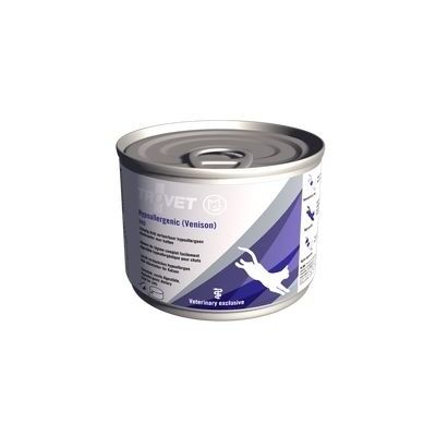 Trovet Hypoallergenic (Venison) cat 200 g VRD - konservi kaķiem