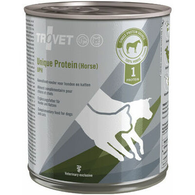 Trovet Unique Protein (Horse) dog/cat 800g / UPH - konservi suņiem un kaķiem