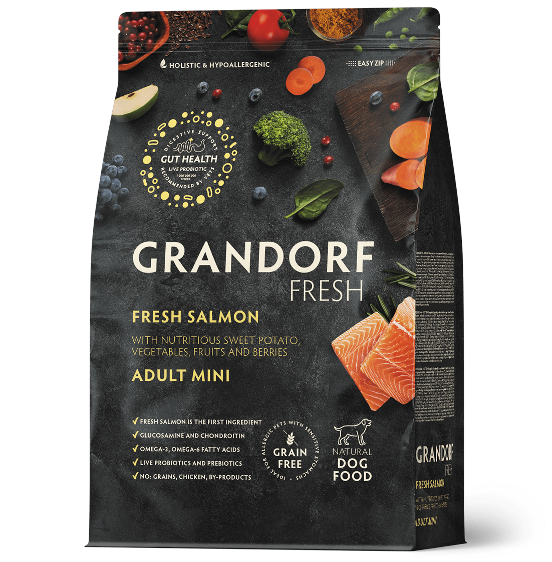 Ontario Dog Senior Mini Alimento seco para perros con cordero y arroz, 2,25 kg
