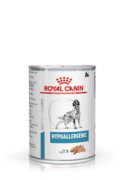 ROYAL CANIN® Veterinary Diet Hypoallergenes Nassfutter für Hunde mit Geflügel, 400 g