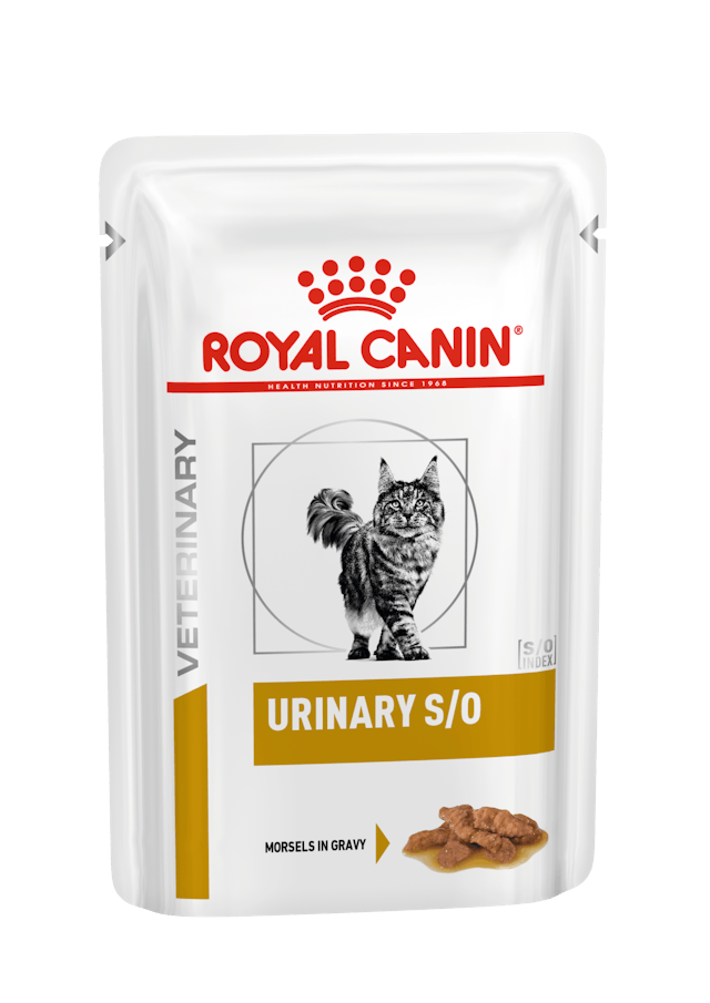ROYAL CANIN® Veterinary URINARY S/O Mitrā barība kaķiem urīnceļu atbalstam, 85g