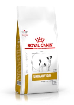 ROYAL CANIN® Veterinary Diet Urinary S/O Small Dog Sausā barība suņiem ar mājputna gaļu urīnceļu atbalstam, 1.5kg