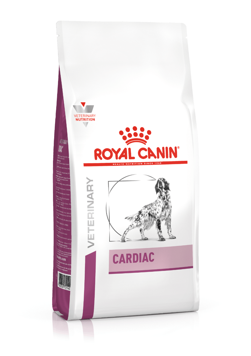 ROYAL CANIN® Veterinary Diet Cardiac Dog Sausā barība suņiem ar mājputna gaļu hronisku sirdsdarbības nepietiekamības gadījumos, 2kg