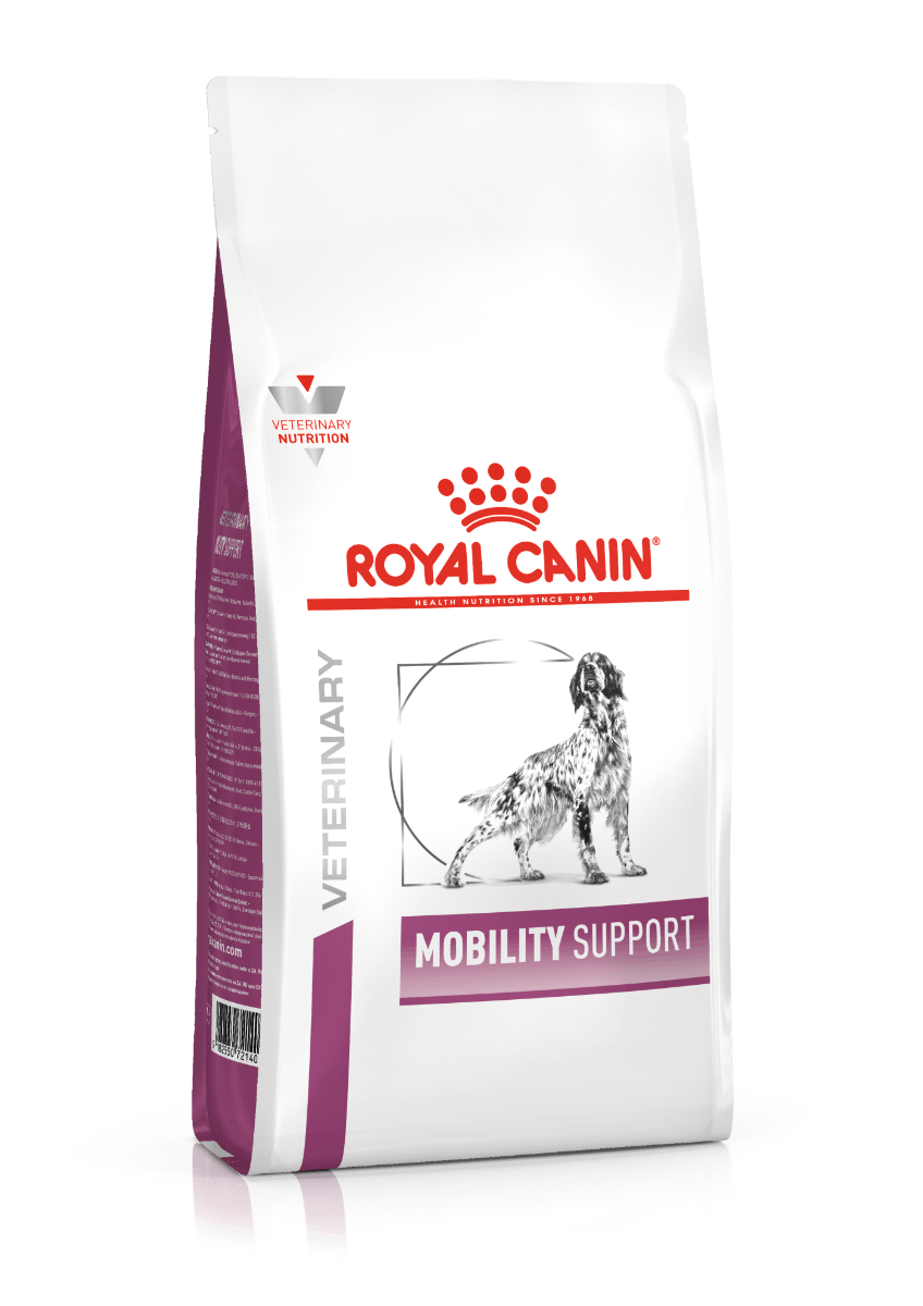 ROYAL CANIN® Veterinary Diet Mobility Support Dog Sausā barība suņiem ar mājputna gaļu locītavu atbalstam, 2kg