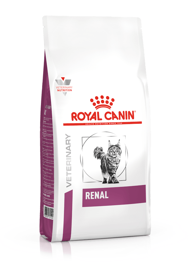 ROYAL CANIN® Renal Cat Sausā barība kaķiem nieru atbalstam, 2kg
