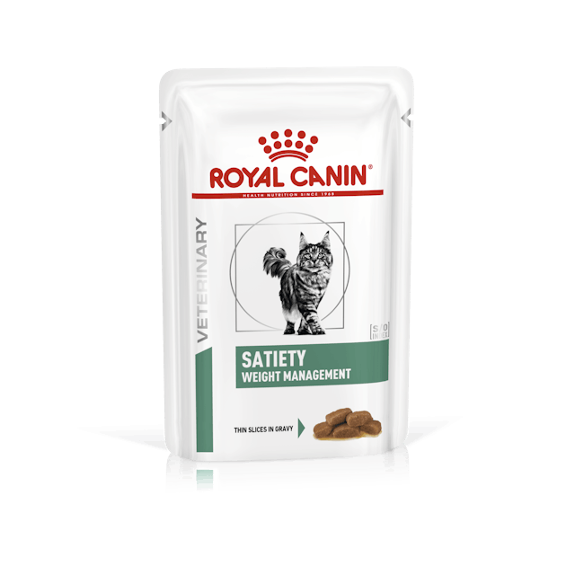 ROYAL CANIN® Veterinary Satiety Weight Management Pouch Cat Wet Food, 85g