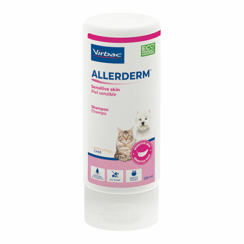 Virbac Allerderm Shampoo For Dogs, Cats, 250ml