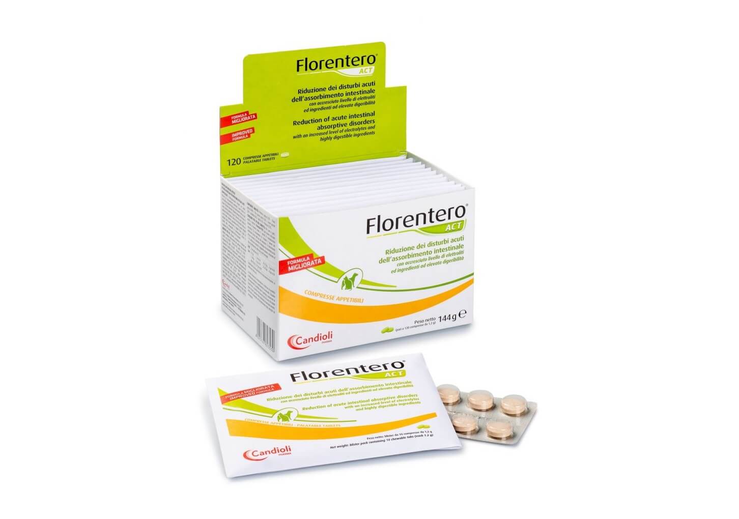 Candioli Florentero ACT Tablets For Pets, N120