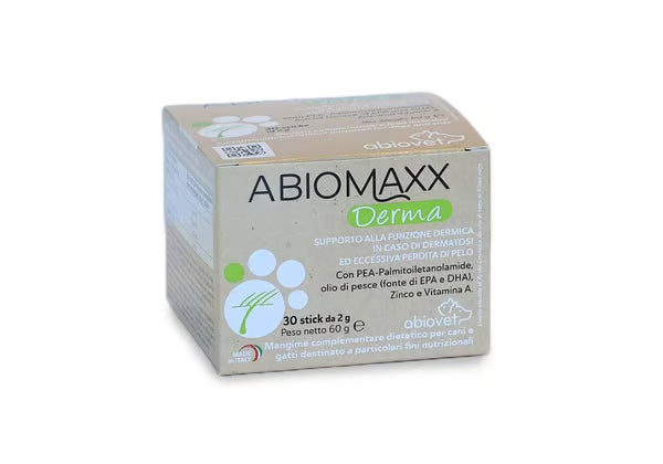 Abiomaxx Derma Supplementary Food For Pets 2g x 30 pcs
