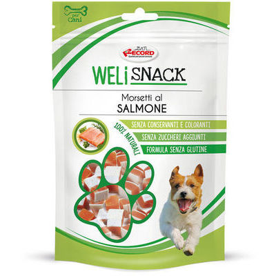 WELISNACK SALMON BITES 75g