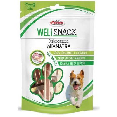 WELISNACK Duck Treats 75 g Treats for Dogs