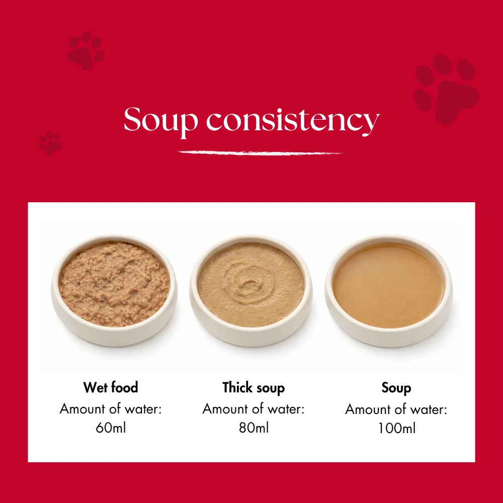 Dr Malou Freeze-Dried Soup for Dogs with Duck & Cranberries Urinary, 12 g