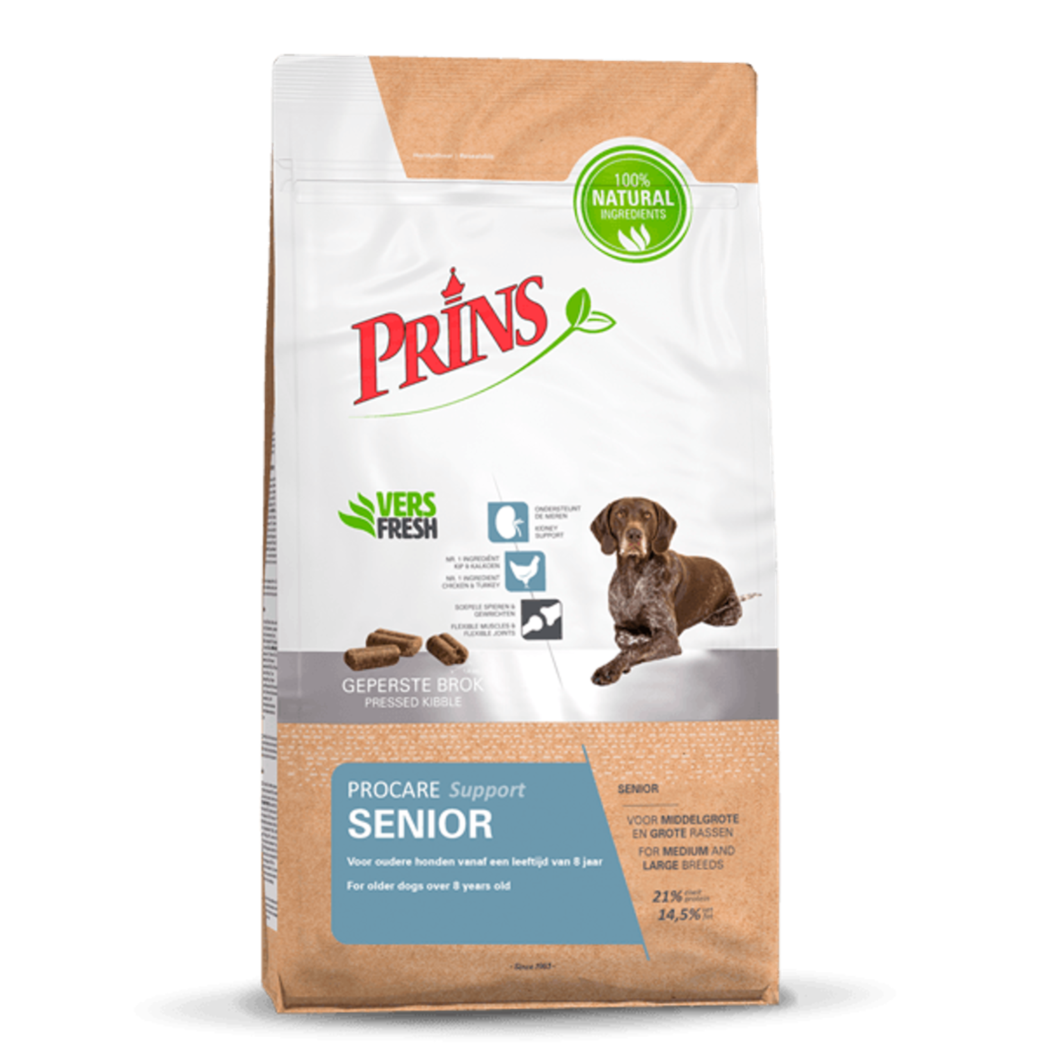 Prins ProCare SENIOR SUPPORT Dry Dog Food With Chicken, 3kg