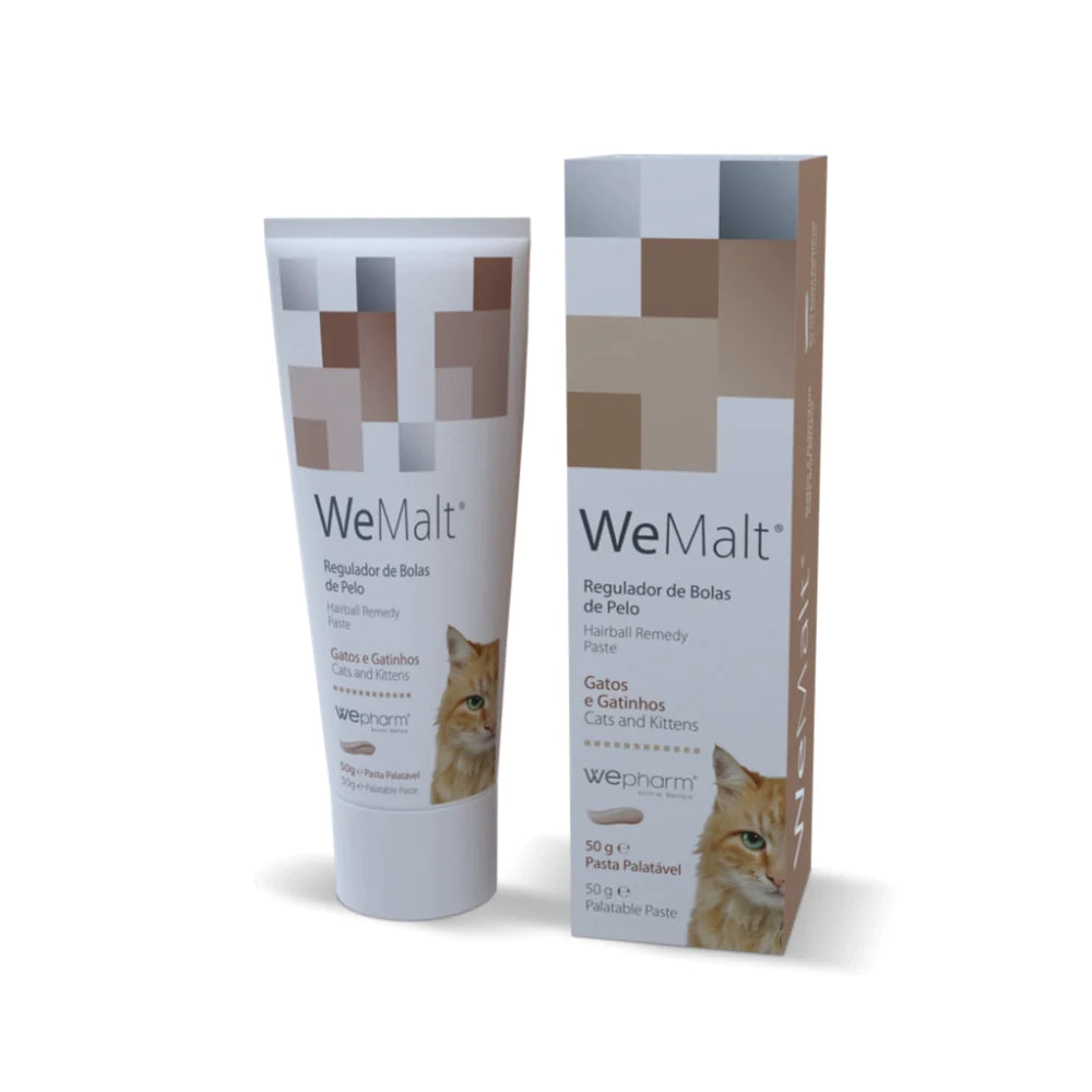 Wepharm® WeMalt® Paste Hairball Solution Supplement for Kittens and Cats, 50ml