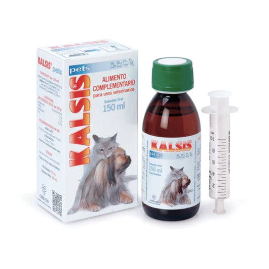 Catalysis KALSIS - For Strengthening Bones For Dogs, Cats, Small Animals and Birds, 150ml
