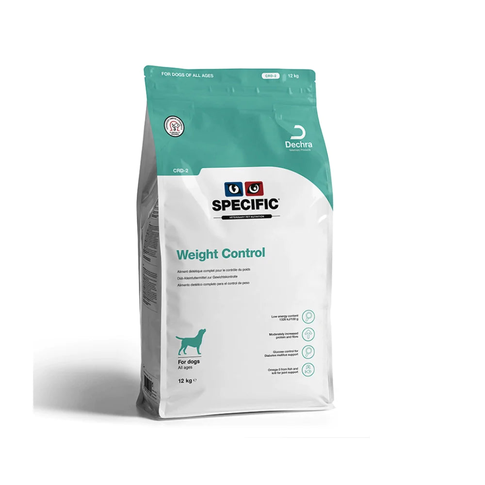 SPECIFIC™ CRD-2 Weight Control Trockenfutter für Hunde mit Fisch, 1,6 kg