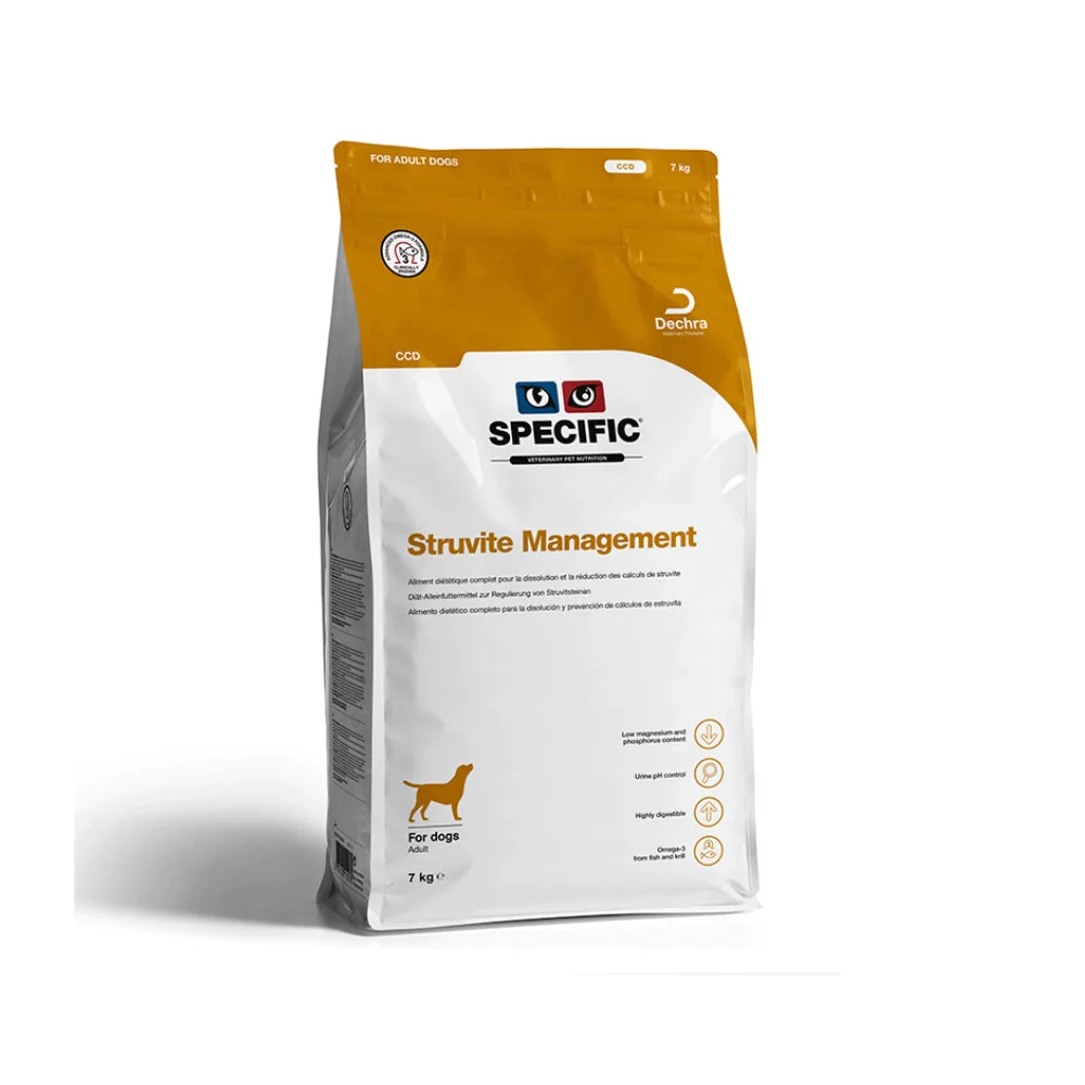 SPECIFIC™ CCD Struvite Management Dry Dog Food With Fish, 2kg