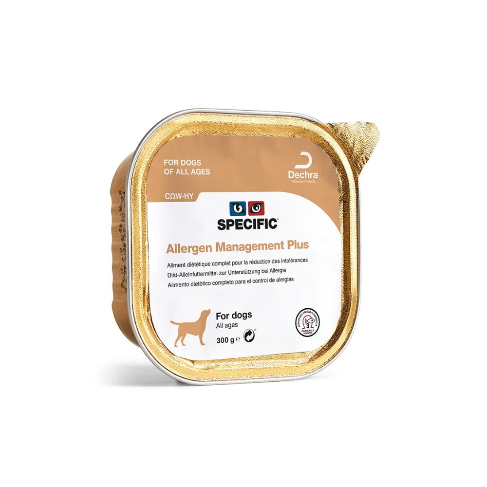 SPECIFIC™ COW-HY Allergy management Plus, Mitrā barība suņiem alerģiju gadījumos ar lasi, 300g
