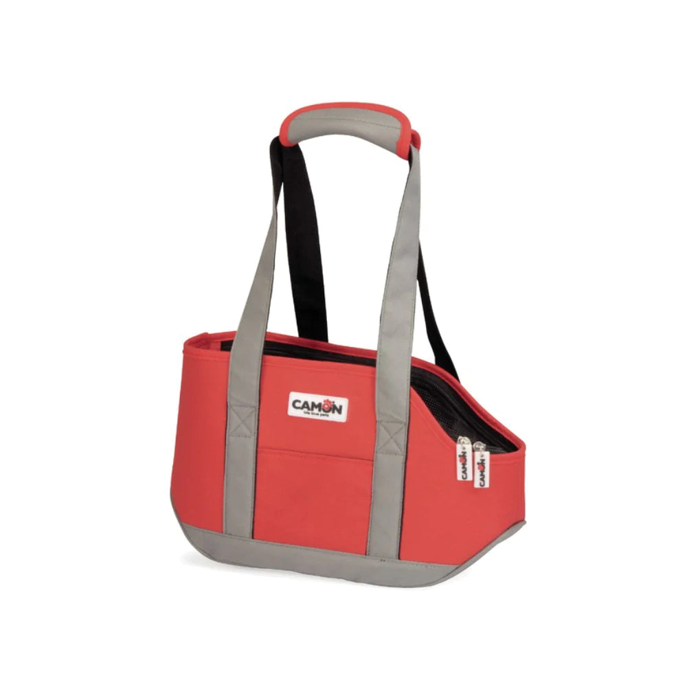 Camon bärväska, korallfärg 2/3kg 32x16x19