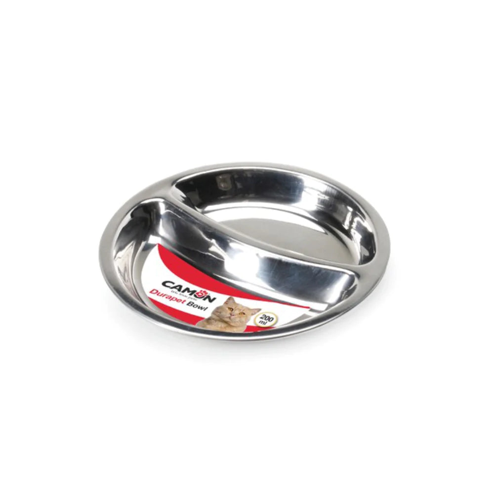 Camon Bowl Stainless Steel Two-piece Silver Colour