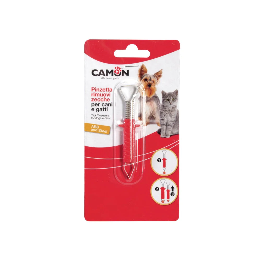 Tweezers for removing ticks from Dogs and Cats