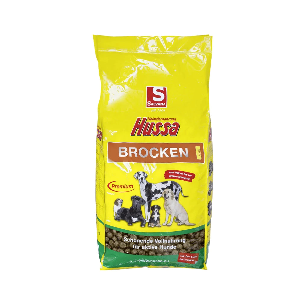 SALVANA Hussa Brocken Dry Food For Dogs With Poultry, 15kg