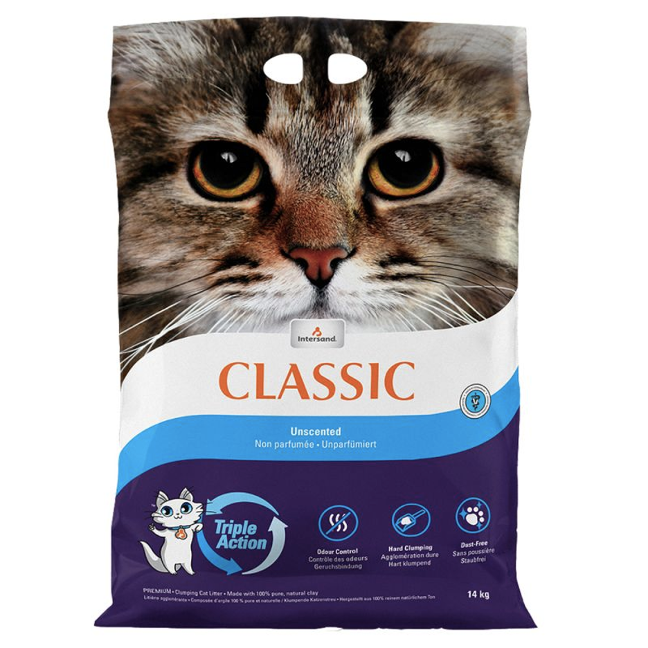 Intersand Extreme Classic Original kaķu pakaiši, smiltis 14kg