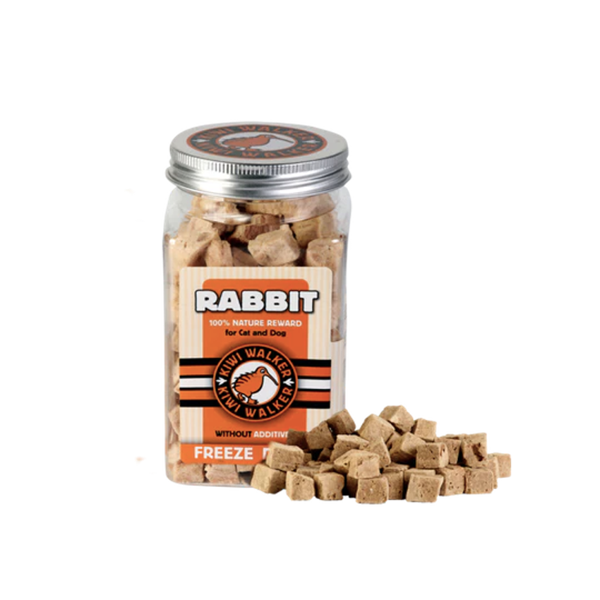 Friandises pour chiens et chats Kiwi Walker - Lapin 75g