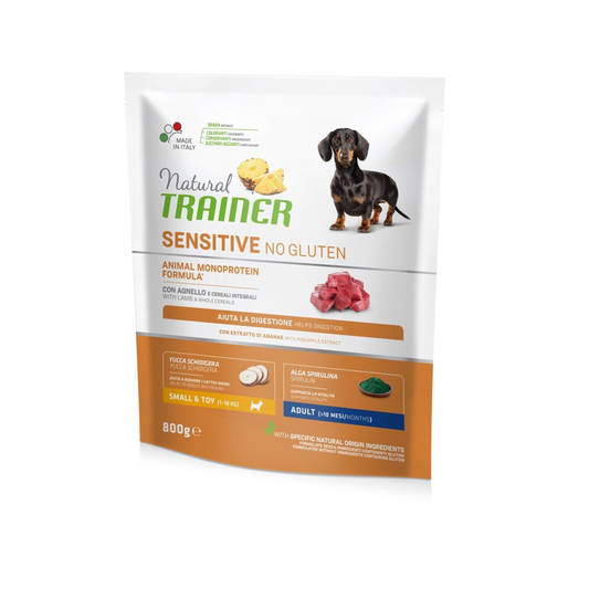 Natural Trainer Mini Adult Sensitive Lamb Dry Dog Food, 0,8kg