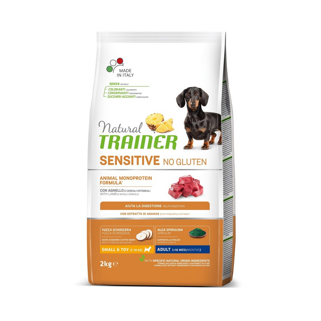 Natural Trainer Mini Adult Sensitive Lamb Dry Dog Food, 0,8kg
