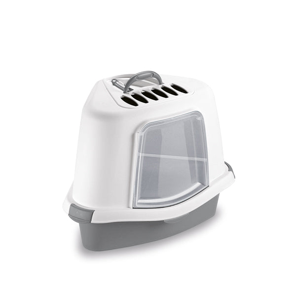 Stefanplast Sprint Corner Plus, Hooded Corner Cat Toilet