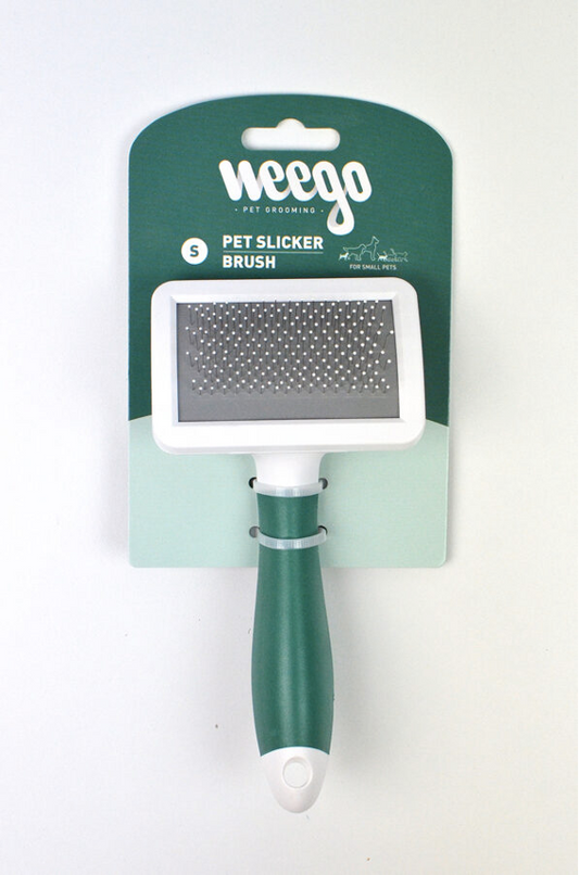 WEEGO® Pet Clicker Brush For Dogs and Cats, S, M, L size