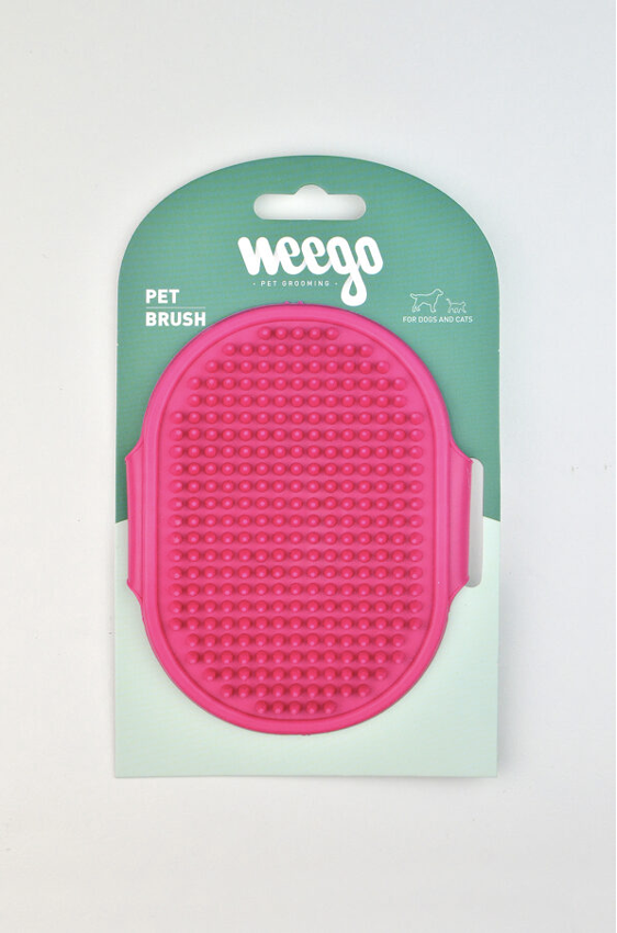 Brosse pour animaux de compagnie WEEGO®, rose