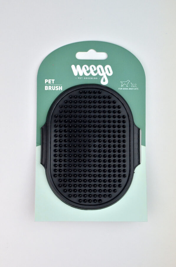 Brosse pour animaux de compagnie WEEGO®, noire