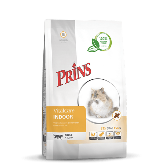 Prins VitalCare INDOOR Dry Cat Food With Poultry, 1,5kg