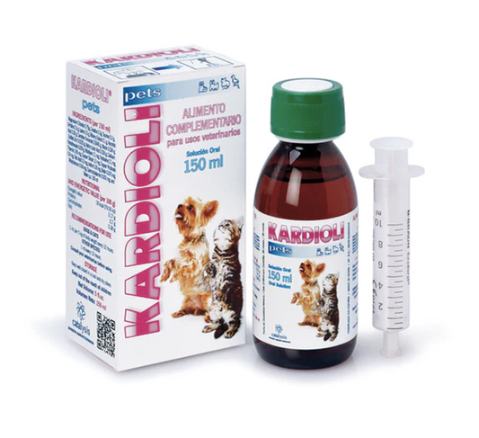 Catalysis KARDIOLI - Supplement For For Cardiovascular Support For Dogs and Cats, Small Animals and Birds 150ml