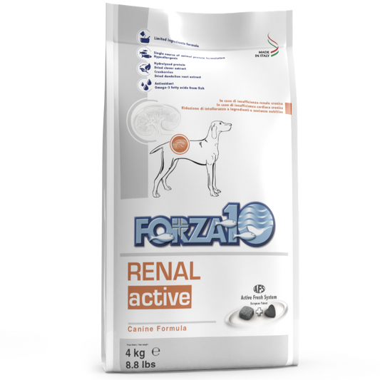 Forza10 Adult Dog Renal Active, Dry food, 4 kg