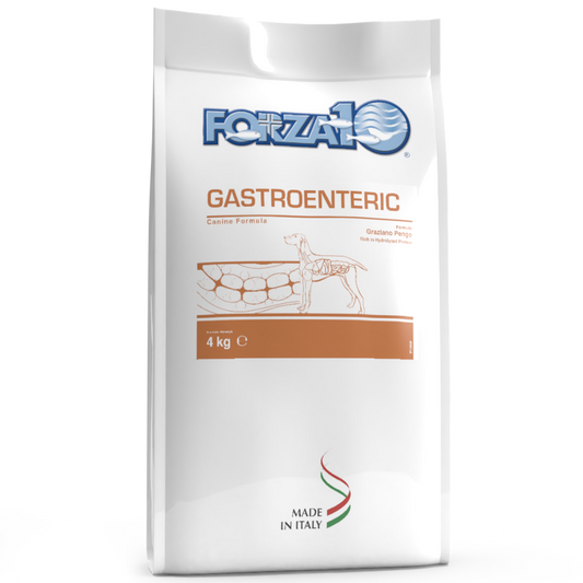 Forza10 Gastroenteric sausā barība suņiem ar zivi akūtu zarnu traucējumu gadījumā, 4kg
