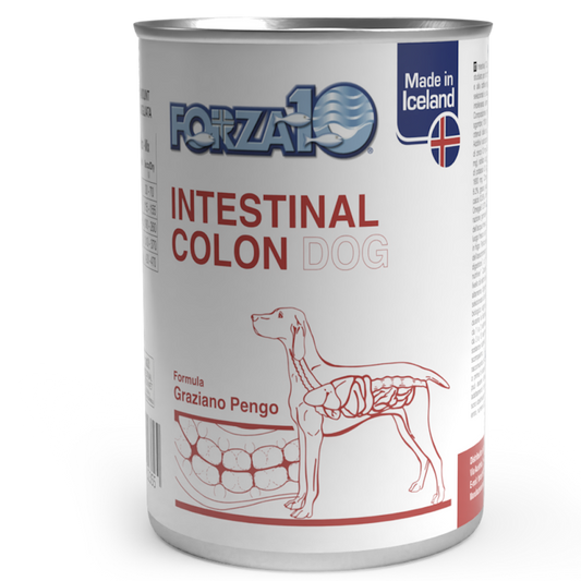 Forza10 Adult Dog Intestinal Colon, Wet Dog Food With Fish, 390g