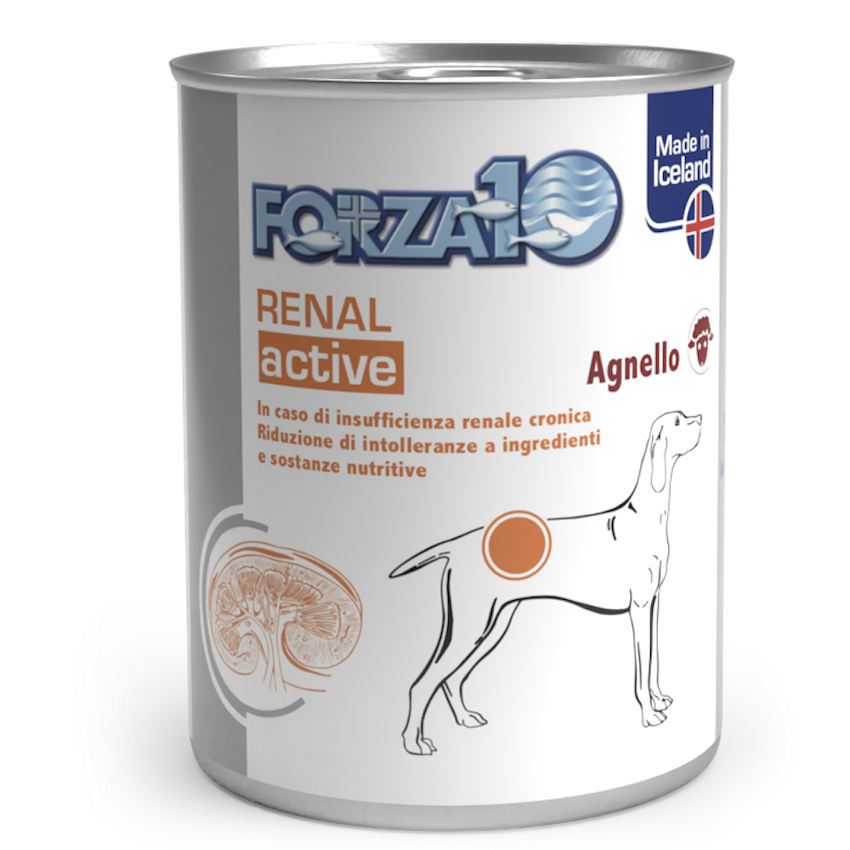 Forza10 Renal ActiWet Mitrā barība suņiem ar jēru hronisku nieru slimībām, 390g