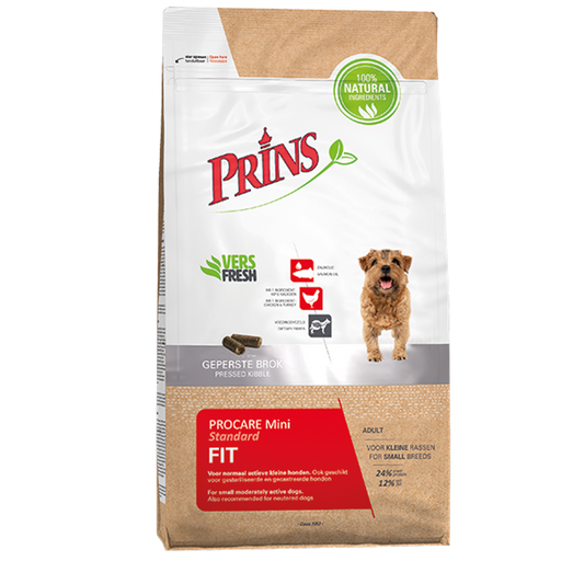 Prins ProCare MINI STANDARD Fit Dry Dog Food With Chicken, 15kg