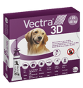 Load image into Gallery viewer, VECTRA 3D Solution For Instillation On The Skin Treatment and Control Of External Parasite Infestation In Dogs, 3 Applicators
