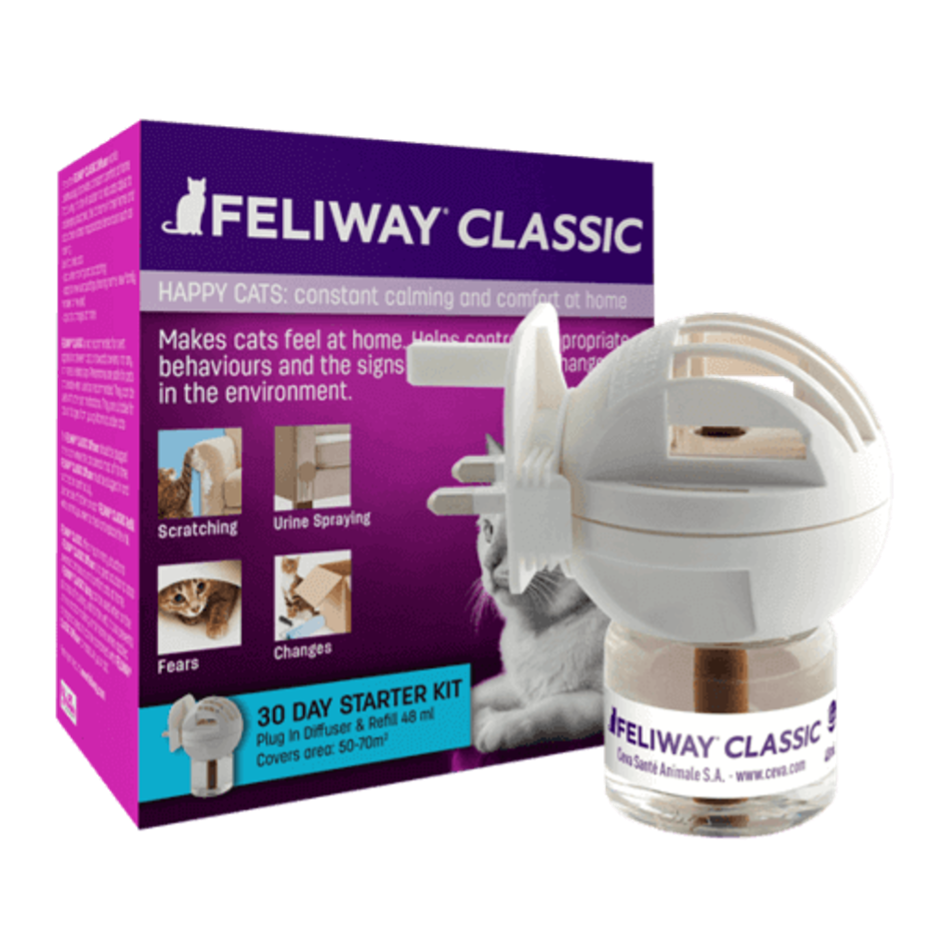 FELIWAY CLASSIC DIFFUSER Starter Kit for Cats Comfort